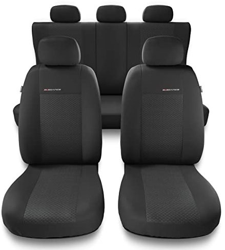 Mossa - Universal Sitzbezüge Auto kompatibel mit Audi A3 8L, 8P, 8V (1996-2019) - Autositzbezüge Schonbezüge für Autositze - UNE-3