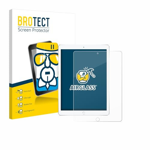 BROTECT Schutzglas für Apple iPad Pro 10.5 2017 Schutzfolie Panzer Folie Glas Displayschutz Made in Germany [Kratzfest 9H, Anti-Fingerprint]