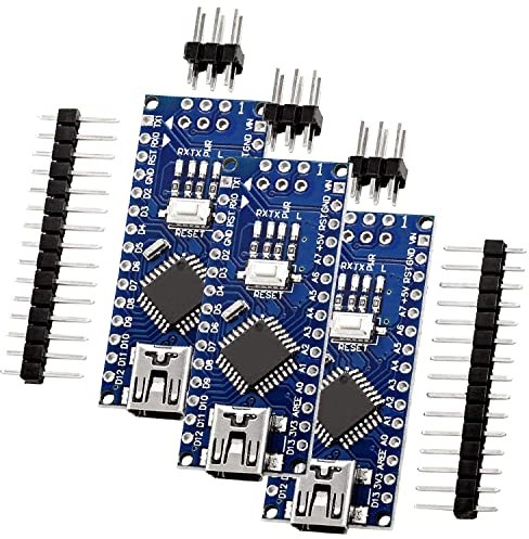 AZDelivery 3X AZ-Nano V3-Board - AZ-Nano V3-Board Mikrocontroller mit Atmega328 CH340 inklusive E-Book
