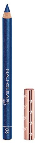 Naj Oleari deep eye kajal Bleistift Augen Make-up Gesicht 03 Blau Perlhortensie
