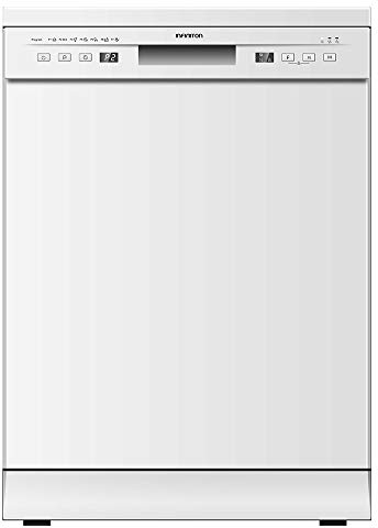 LAVAVAJILLAS DIW-60.5 INFINITON (A++/E, BLANCO, Display LED, 12 Servicios, Extra Drying, Control Electronico, Easyplay, Independiente)