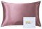 ZIMASILK 25 Momme Kissenbezug aus 100% Maulbeerseide, für Haar und Haut, Beide Seiten, 900 Thread Count, Naturseide, verdeckter Reißverschluss, 1 Geschenkbox (Grau Lila, 50 x 75 cm)
