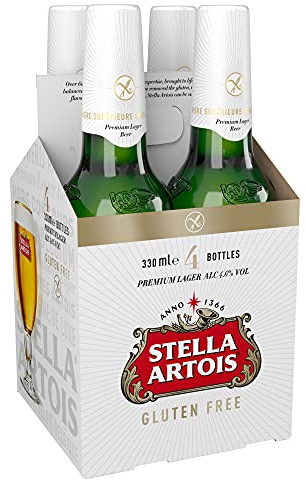 Stella Artois Gluten Free 4 x 330ml