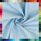 VmG-Store Baumwollstoff Uni 100% Baumwolle Oeko-Tex Meterware ab 50cm über 70 Farben zur Auswahl (050 Babyblau, 50 x 148cm)