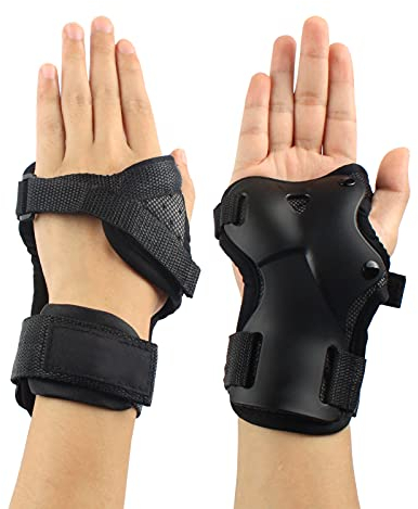 Andux Ski-Handgelenkschützer, verlängerter Handgelenkschutz, Harte Stulpen HXHW-05 (M)