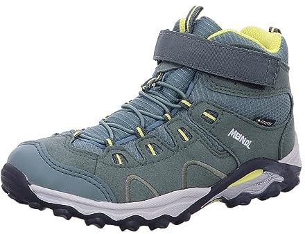 Meindl Lucca Jr Mid GTX, grün(schilfgelb), Gr. 38 | Stiefeletten, Gore-Tex, Grün, Klettverschluss, Wasserabweisend, Atmungsaktiv, Kinder, Schuhe