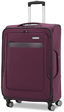 Samsonite Ascella 3.0 Softside Erweiterbares Gepäck mit Spinner-Rädern, Hellpflaume, Med EXP Spinner, Ascella 3.0 Softside erweiterbares Gepäck mit Spinnrollen