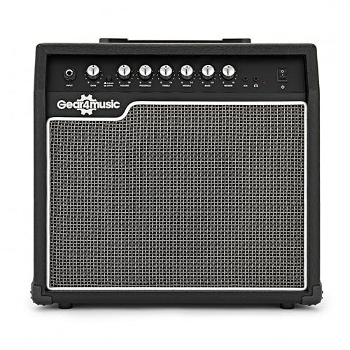 Gear4music Amplificador de práctica de 35 W para Guitarra eléctrica