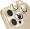 MiKoyi Protector de Lente de Cámara Compatibile con iPhone 14 Pro/iPhone 14 Pro Max Cámara Protector de Pantalla Cristal Templado Anti-Arañazos Aleación de Alumio Protector Camara para iPhone Oro