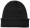 tonten 100% Reine Kaschmir Dual-Layer Mütze für Damen, Winter Dicke, weiche, warme Damen Skikappen (Schwarz)