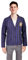 Ciao- Nevermore Academy Jacket school uniform costume disguise fancy dress boy girl official Wednesday Addams (Size S)