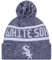 New Era Herren Jake Cuff Knit Chiwhi Blkwhi Chicago White Sox Baseballkappe, Chicago White Sox - Schwarz, Einheitsgröße EU