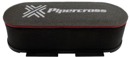 Pipercross Rennluftfilter, Universalpassform, Hochleistung, C6004 | langlebig & Wiederverwendbarer Schaumstoff, Optimierter Luftstrom, Einfache Wartung, 435 x 190 x 115 mm