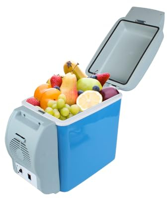 GTEVDK Lightweight Mini Fridge for Tesla Model X(7seats) 2015-2024,Cools Warms Portable Mini Small Fridge Accessories