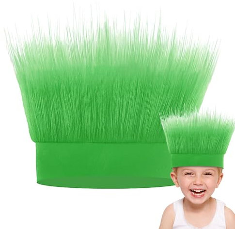 Generisch Troll-Haar-Stirnband,Troll-Stirnband - Haar-Kostüm-Accessoires - Bequeme Kopfbedeckung, Haarstirnband, jubelnde Requisiten für Kostüme, Cosplay und Halloween
