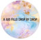 A Jug Fills Drop by Drop. Round Label Sticker 2in Positive Lettering Saying Circle Decals for Laptop Computer Cup Envelopes Seals Water Bottle Backpack 100pcs