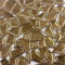 SHBHWS Mosaik 4,3 Unzen/122 g Polygon-Porzellan-Mosaikfliesen, DIY-Handwerk, Keramikfliesen-Mosaikherstellungsmaterialien, 1–4 cm Länge, 1–4 g/Stück, 3,5 mm Dicke Mosaiksteine(Gold)