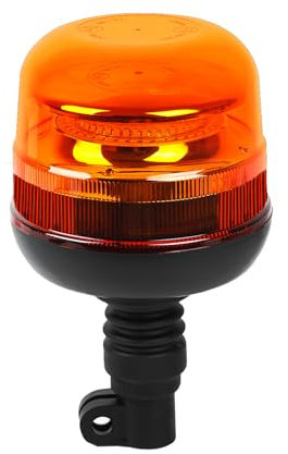 AOHEWEI LED-Warnleuchte Amber, 8 Blink- und 2 Rotationsmuster 12/24V 42 LED-Stroboskoplampe für landwirtschaftliche Maschinen gewerbliche Fahrzeuge Schulbusse Traktoren Bagger und LKW