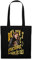 Spreadshirt Harry Potter Hermine Spruch Regeln Brechen Stoffbeutel, One size, Schwarz
