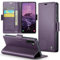 Phernykas Coque pour Samsung Galaxy A36 Étui Portefeuille Cover en Cuir PU Wallet avec Cartes Magnétique et RFID Protection Antivol Folio Housse Samsung A36 Case, Violet