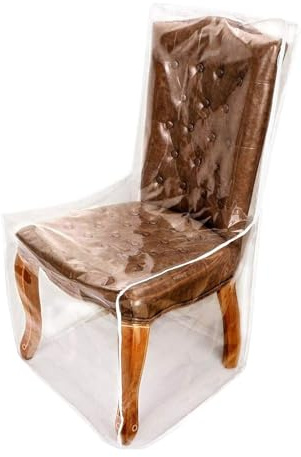 Generisch Housses pour chaises de Cuisine | 102 x 56 cm | Housse de Protection Transparente avec Haut | pour Une Utilisation à la Maison et au Salon, pour protéger Contre Les Griffes des