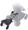Be Cool Skate, universales Mitfahrbrett für Kinderwagen, Geschwister, bis 20 kg, zusammenklappbar, rutschfest