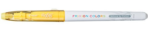Pilot Pen 4144005 - Fasermaler FriXion Colors, löschbar, gelb, 1 Stück