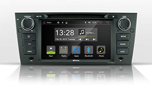 Radical R-C10BM2 mit 7“ Touchscreen | Infotainment Autoradio | passend für BMW E90 | Android 7.1 OS | vorbereitet für Navigation | FM Radio Bluetooth USB EasyConnect | Lenkradfernbedienung