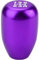 EVGATSAUTO Pomello del cambio ， Manopola del cambio manuale a 5 marce Leva del cambio con 3 adattatori (8 mm/10 mm/12 mm)(Viola)