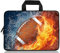 11 11.6 12 12.1 12.5 inch Laptop Carrying Bag Chromebook Case Notebook Ultrabook Bag Tablet Cover Neoprene Fit Samsung Google Acer HP DELL Lenovo Asus (11 11.6 12.1 12.2 inch, Rugby Fire)