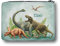 Wandtattoo Loft Gefüllte Federmäppchen Jungen mit Dinosaurier Motiv, personalisierbar mit Wunschnamen, Federmappe Grundschule, Schulmäppchen Jungen, Federtasche Jungen, Federmappe Jungen, Federetui