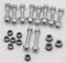 Gabasinover, 1 Set Heckenscheren-Klingenschere, Schraube und Mutter passend für Stihl HS81 HS86 HS82 HS87 HSA94 Heckenschere, Heckenschere
