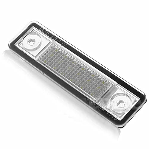 MUUGO 12 V LED keine Fehler Canbus Auto Kennzeichenbeleuchtung Kennzeichenleuchte für Opel Corsa B Astra F G Vectra B Omega A B Zafira A Signum (Farbe: 1 Stück)