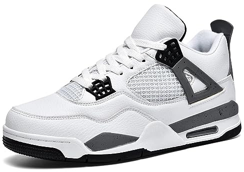 Air 4 rétro Classiques Chaussures de Skate pour Homme - Baskets de Basket-Ball décontractées - pour Le Travail, la Course à Pied, la Marche