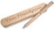 HOLZi - Holz-Kugelschreiber mit Gravur als Geschenk – Personalisierter Kugelschreiber set mit Wunschname - Kugelschreiber Geschenkidee Abschiedsgeschenke für Lehrer & Lehrerin (Buchenholz)