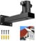 VANROUG L Shaped Wall Bracket Mount, Satellite Dish Wall Mounting Bracket, Antenna Bracket Mount, Small Compact Roof Mount Bracket Ideal for Satellite Dishes