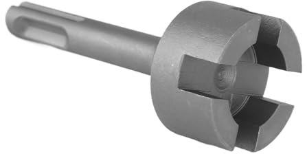 Embouts de Pilote de Tige de Terre en Acier, Pilote de Tige de Mise à la Terre à Installation Facile pour Perceuse à Percussion SDS plus Surface(franchi)