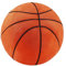 JIAHG Plüsch Basketball, weiche Basketball Stuhlkissen, 22cm Plüsch Basketball Spielzeug, 3D-Ballförmiges Wurfkissen, Sport-Themenkissen für Kinderzimmer Dekoration, Geschenk für Kinder