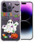 CAROKI Clear Phone Case for iPhone 14 Pro,Halloween Pattern Case Cover Soft TPU Protective Slim Shockproof Cover Boys Girls Phone Case for iPhone 14 Pro-Cute Halloween Ghost