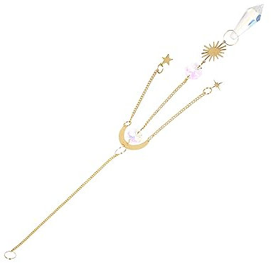 CORHAD Kronleuchter Zubehör Licht Ornament Hängende Dekoration Garten Kristall Anhänger Lampe Anhänger Lampe Kristall Anhänger Kristall Lampe Innen Anhänger Lampe Hängende