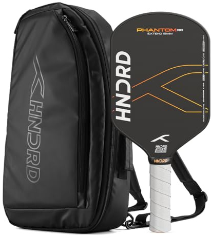 HUNDRED Phantom 80 Pickleball-Schläger | Hervorragende Kontrolle | Inklusive Gratis-Tasche