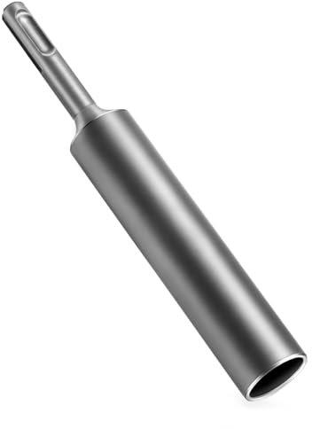 Lyshujli SDS Plus Ground Rod Driver for 5/8 3/4 Ground Rods Compatible with Bosch Dewalt Milwaukee Hilti and All SDS-Plus Rotary Hammer Drills