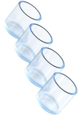 ZMTGLTG Protections de Pieds de Chaise, 4 pièces, en Silicone, for Pieds de Chaise et de Table, Protections de Pieds de Meubles(Round,60MM)