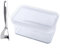 Beurrier facile à nettoyer avec couvercle hermétique et spatule pour fromage et tartinades, capacité de 500 g