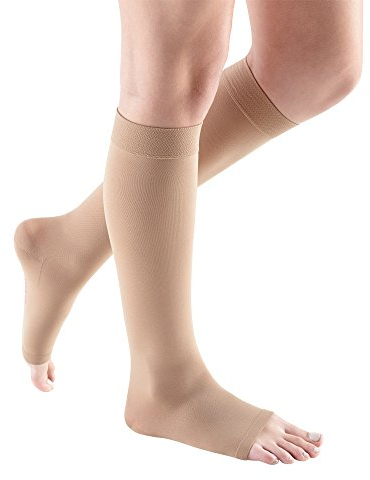 Mediven Women's Comfort Knee High 20-30 mmHg Open Toe Compression Stocking