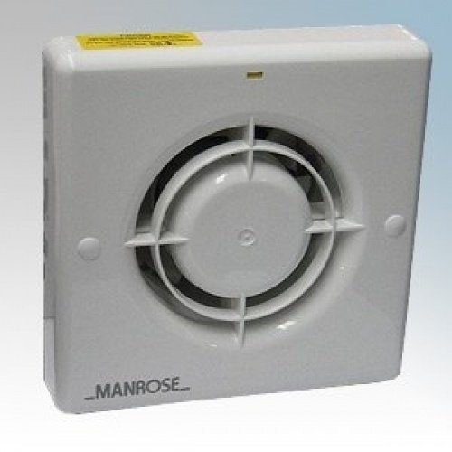Manrose XF150ALV 150mm/6 12v XF150 Series SELV Automatic Axial Wall/Ceiling Fan