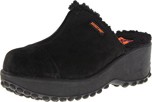 Rocket Dog Fran Black Nubuck 8 M