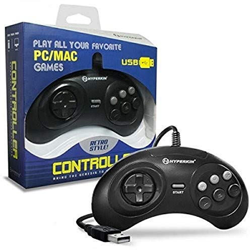 Retro Gaming - Mando Genesis GN6 USB - [Edizione: Spagna]
