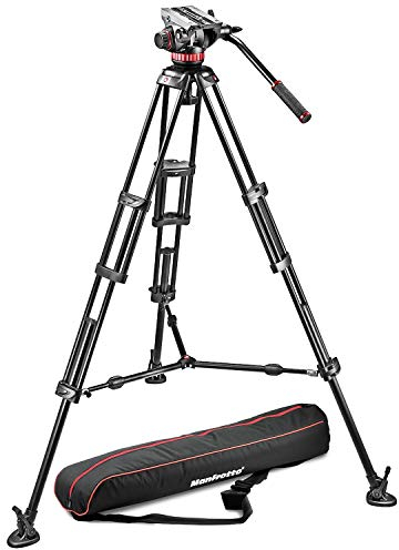 Manfrotto Video Set inkl. MVH502A Neiger, 546B Stativ und Tasche
