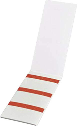 HellermannTyton 598-14027 HSMB-C2-1402-RD Helasign Etikett, 19,05 x 12,70 mm, Farbe der Markierung: Rot